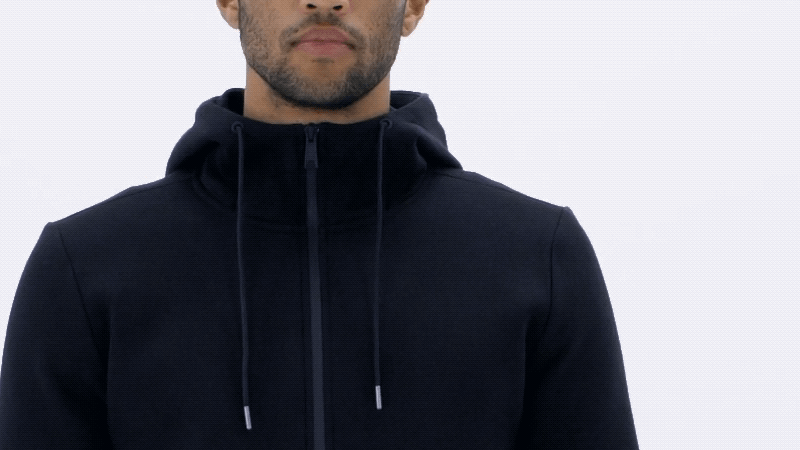 Sudadera The Street Fleece | $47-57 | Everlane